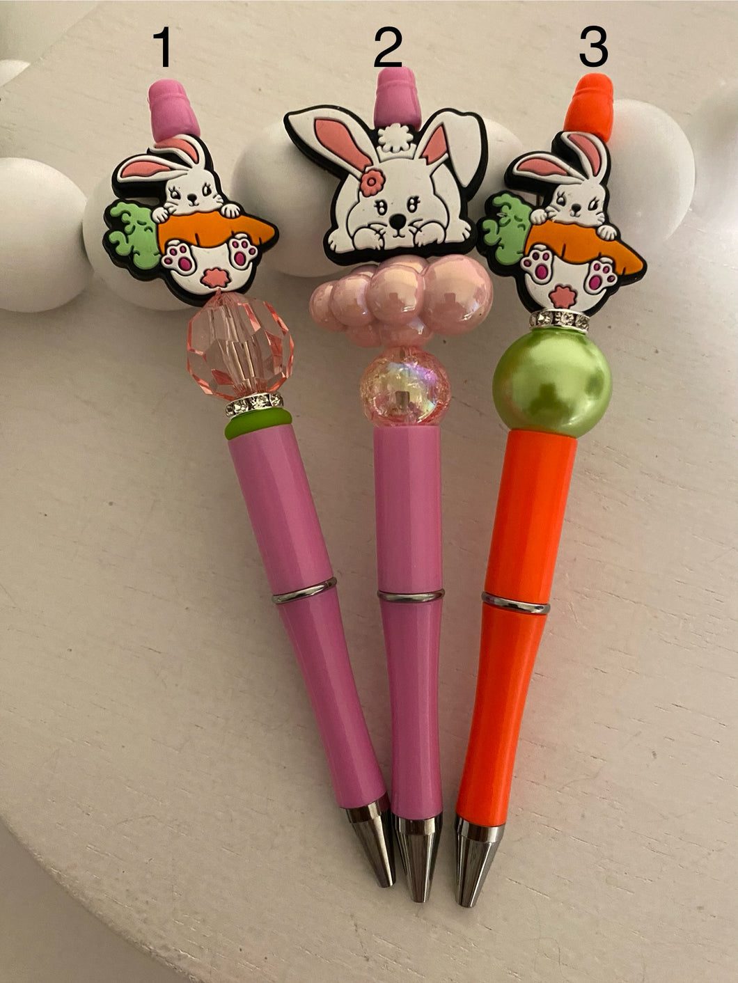 EASTER COLLECTION 2  - RTS - Retractable Beaded Pens