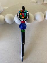 Load image into Gallery viewer, &quot;Autism Awareness Collection&quot; - &quot;A Different Way Of Seeing The World&quot; - Retractable Beaded Pens
