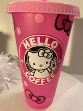 Load image into Gallery viewer, &quot;Coloring Changing Hello Coffee&quot; Cold Cup
