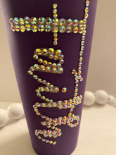 Load image into Gallery viewer, &quot;FAITH BLING Tumbler&quot; 22oz Acrylic Tumbler
