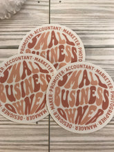 Load image into Gallery viewer, &quot;Small Business Owner Circle Words&quot;... Die Cut Vinyl Stickers

